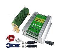 AUBEST Contrôleur Solaire, Régulateur de contrôleur de Charge Hybride Solaire éolien 12V 24V 48V 3000W for éolienne à Panneau Solaire for Acide de Plomb Lithium Lifepo4(1000W Solar1000W,with WiFi)
