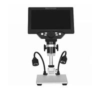 AUBEST Microscope, Scope Numérique for Souder 7 Pouces Grand Écran Couleur LCD 12MP 1-1200X Loupe D'amplification Continue(with Battery)