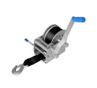 AUBEST Palan à chaîne, Treuil Manuel de remorque de Bateau 4WD 3000kg/6615lb, Sangle de Sangle de Voiture Manuelle 3 Vitesses