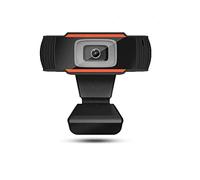 AUBEST Webcam, Webcam 1080p Complet HD USB Caméra Web avec Microphone USB and Play Video Call Cam for Pc Webcast de Gamer de Bureau Informatique(480P)