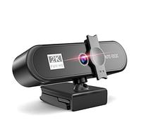 AUBEST Webcam, Webcam 2k 2560 * 1440 Plein HD avec Microphone Auto Foc Foc FOOW Camera Seron for Ordinateur de Bureau for Ordinateur Portable Pc Computer Mini Cam Accessoires