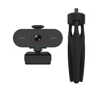 AUBEST Webcam, Webcam 2k Complet HD Caméra Web avec Microphone USB vidéo Web cam for Pc Ordinateur Portable Mini Cam Accessoires Gamer Webcast