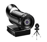 AUBEST Webcam, Webcam 4K 2K 1080P caméra Web Full HD avec Microphone USB Web Cam for Ordinateur PC Diffusion en Direct vidéo Mini caméra 4K(2k)