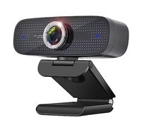 AUBEST Webcam, Webcam HD 1080P 30fps USB Streaming Webcam avec Microphone for Ordinateur réunion caméra Web for conférence, Diffusion en Direct, Enregistrement