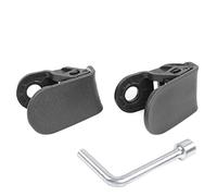 Aublinto 2 PièCes Crochet En Plastique Abs Pour Coffre Avant De Voiture,Crochets De Coffre Avant En Plastique Abs,Couvercle Boulon De Clip Invisible Compatible Te**S**La ModèLe 3