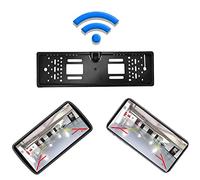 Aublinto CaméRa De Recul De Voiture,CaméRa De Recul avec Vue ArrièRe sans Fil WiFi Clear CaméRa De Recul De Plaque D'Immatriculation avec CaméRa Grand Angle à Vision Nocturne