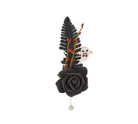 Aublinto Fleur Hats Clip Tea Party Corsage Épingle à Cheveux Pince à Cheveux Plume Fleur Épingle à Cheveux Papillon Fournitures Ensemble de Bandeau de Robe Saint-Valentin Type B