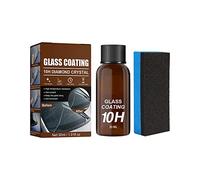 Aublinto Revêtement De Verre Pour Voitures, Revêtement De Verre De Voiture Haute Protection - 30ml - 10h - Brillant Et Anti-Rayures Liquide Céramique Auto