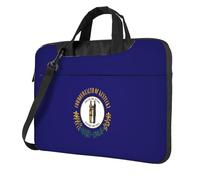 Aubnva Sac de travail léger et polyvalent avec imprimé drapeau de l'État du Kentucky - Élégant et fonctionnel - Pour homme et femme, Noir , 13 inch