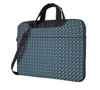 Aubnva Sac de travail léger et polyvalent pour ordinateur portable - Motif abstrait - Science chimie - Pour homme et femme, Noir , 13 inch