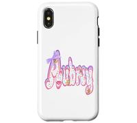 Aubrey - Filles et Femmes personnalisé Nom personnalisé 4 Coque pour iPhone X/XS