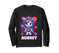 AubreyUnicorn Space Astronaute Manche Longue