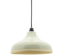 Aubry Gaspard - Abat-jour luminaire en bambou laqué beige Beige