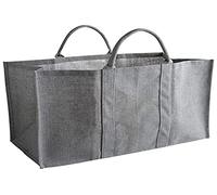 AUBRY GASPARD AG1060S Sac a buches Jute Gris 60x30x40