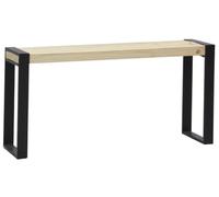 AUBRY GASPARD Banc en pin et métal