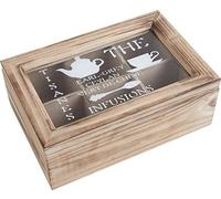 AUBRY GASPARD Boite de thé en bois