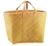 Aubry gaspard cabas palmier ans.cuir d50x30xsma1370 G