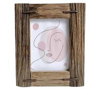 AUBRY GASPARD Cadre Photo en Bois recyclé pour Photo 13 x 18 cm