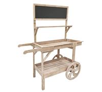 Aubry Gaspard - Chariot en bois finition antique