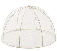 AUBRY GASPARD - Cloche Ronde Sinamay - Accessoire Cuisine - Rangement et Conservation - Léger et Esthétique - Protège et Présente Aliments - Complément Élégant Table