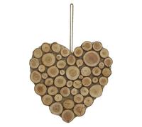 AUBRY GASPARD Coeur à suspendre en bois Grand