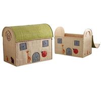 AUBRY GASPARD Coffres à Jouets Maison (Lot de 2)