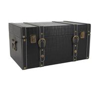 AUBRY GASPARD - Coffret en Bois et Polyuréthane Naturel - Modèle Élégant - Dimensions 40X25X20 cm - Idéal pour Bijoux et Accessoires - Facile À Entretenir - Couleur Naturelle - Taille Medium