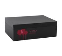 AUBRY GASPARD - Coffret en Carton in Vino Veritas - Design AG - 34X25X12 cm - Naturel - Écologique - Protection Optimale pour Bouteilles De Vin - Élégant et Pratique - Naturel - 34X25X12 cm