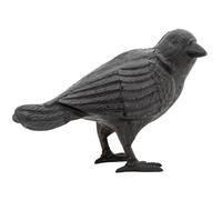 Corbeau En Fonte Noire