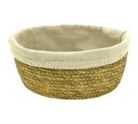 Aubry Gaspard - Corbeille en jonc naturel et jute Naturel G