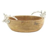 AUBRY GASPARD Corbeille en manguier Cerfs