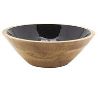 Saladier corbeille en manguier et résine Diamètre 30 cm