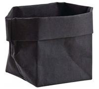 Aubry Gaspard - Corbeille en papier noir Noir G