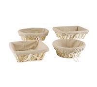 AUBRY GASPARD-Corbeille osier 28x20x8 cm