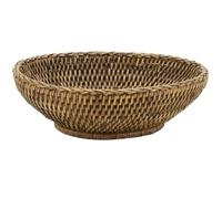 AUBRY GASPARD Corbeille ovale à pain en rotin