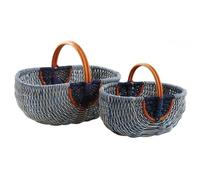 Duo de panier en rotin