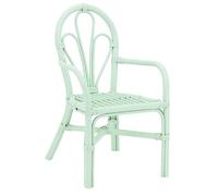 Fauteuil enfant en rotin Joseph Vert