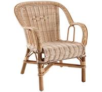 AUBRY GASPARD Fauteuil Enfant en rotin Loni Naturel