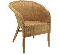 AUBRY GASPARD Fauteuil moelle de rotin Coïncidence