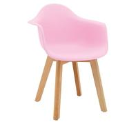 AUBRY GASPARD Fauteuil Polypropylène Rose 37 x 41 x 56 cm