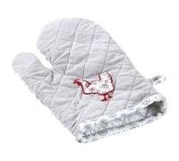 AUBRY GASPARD Gant de cuisine coton poule et fleur