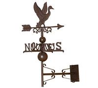 AUBRY GASPARD Girouette oie avec Frise en Fonte