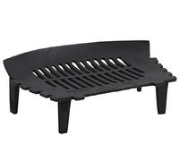 AUBRY GASPARD - Grille de Cheminée en Fonte - Noir - sur Pieds - Dimensions 40 x 24 x Hauteur 11 cm - Idéale pour l Entretien du Feu - Robuste - Entretien Facile après Refroidissement
