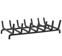 Grille porte bûches en fer forgé