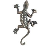 AUBRY GASPARD Lézard Mural en Fonte ajourée