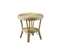 Table D'appoint En Manau Et Moelle De Rotin Naturelle