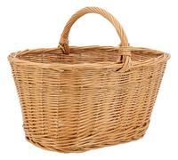 Panier crocane en osier buff