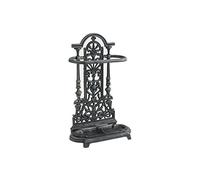 AUBRY GASPARD - Manne Rectangulaire en Jonc Naturelle Noir - 40 x 32 x 11 cm - Équipée de Deux Anses - Idéale pour Rangement Intérieur - Léger et Pratique 0.60 kg