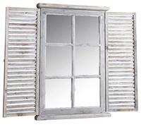 AUBRY GASPARD Miroir en Bois teinté Vieilli Taille 2