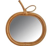 Miroir en rotin Pomme